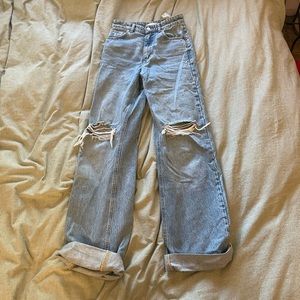 Zara high rise jeans